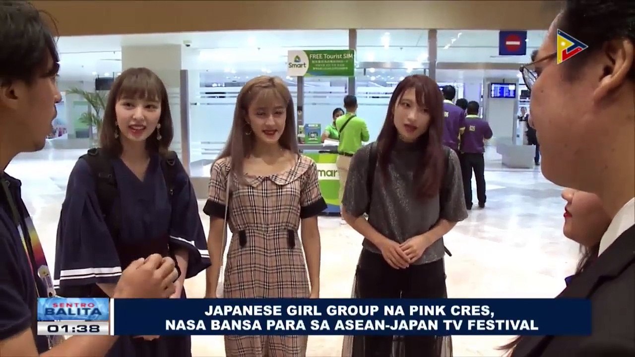 Japanese girl group na Pink Cres, nasa bansa para sa ASEAN-Japan TV Festival
