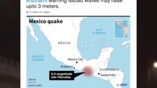 Le Mexique frappé par un violent séisme de magnitude 8
