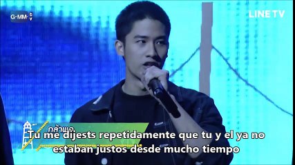 YILOVEU Fan Party sing กล้าพอไหม SPANISH SUB Krist cried