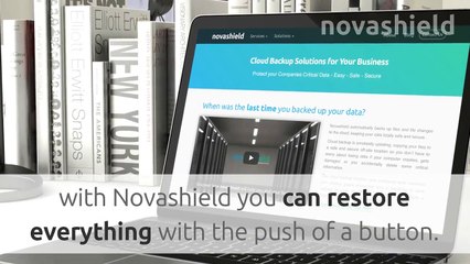 Novashield Protecting Your Business Critical Data from Cyber Attacks with Multi Version Cloud Backup