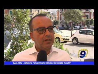 BARLETTA | Mennea: "Soluzione possibile per mare pulito"