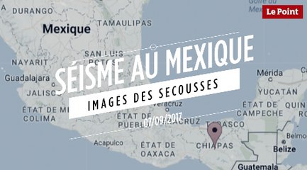 Séisme au Mexique : les images des secousses
