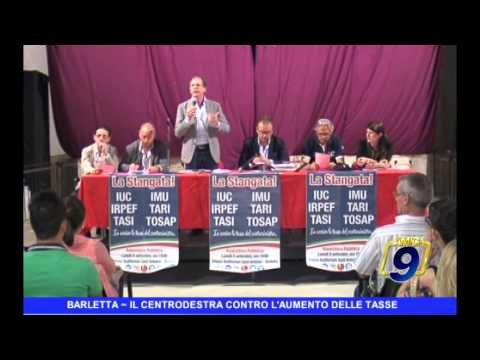 BARLETTA | Il centrodestra contro l'aumento delle tasse