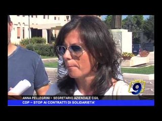 CDP | Stop ai contratti di solidarietà