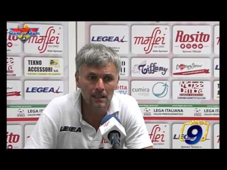 Barletta - Savoia 0-0 | Post Gara Marco Sesia allenatore Barletta