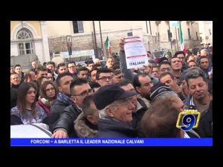 FORCONI | A Barletta il leader nazionale Calvani