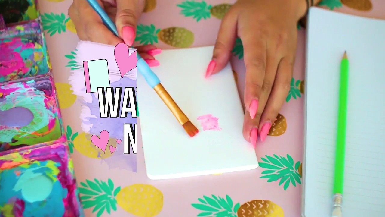 DIY NOTEBOOKS FOR BACK TO SCHOOL 2017!