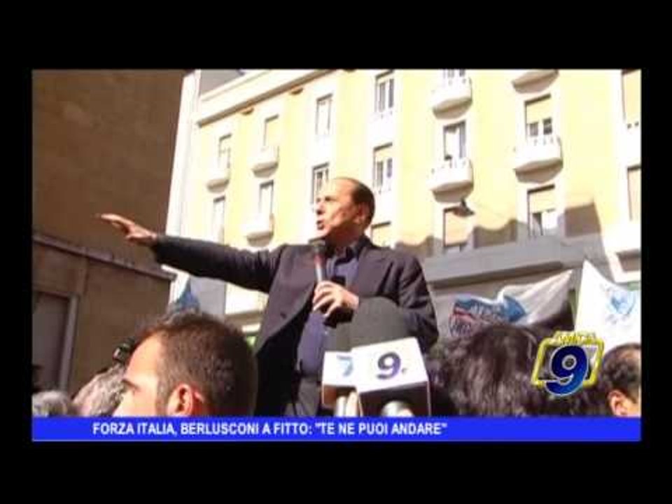 FORZA ITALIA | Berlusconi a Fitto: "Te ne puoi andare"