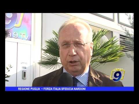 REGIONE PUGLIA | Forza Italia sfiducia Nardoni