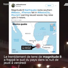 Le Mexique frappé par un violent séisme de magnitude 8,2