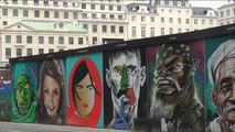 هذا الصباح-إبداع الغرافيتي بشوارع وبنايات العاصمة البلجيكية