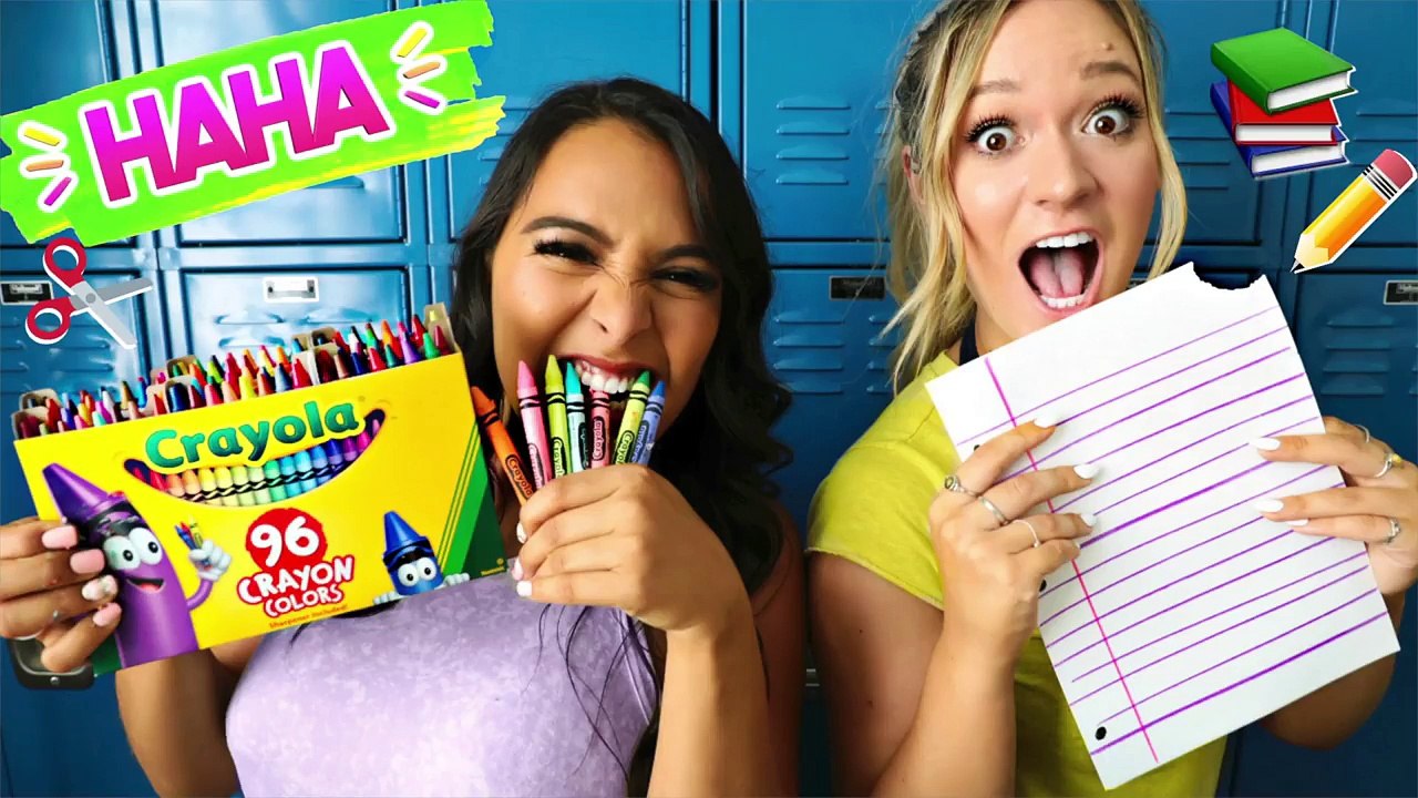 DIY Edible School Supplies Tested w/ NataliesOutlet!!
