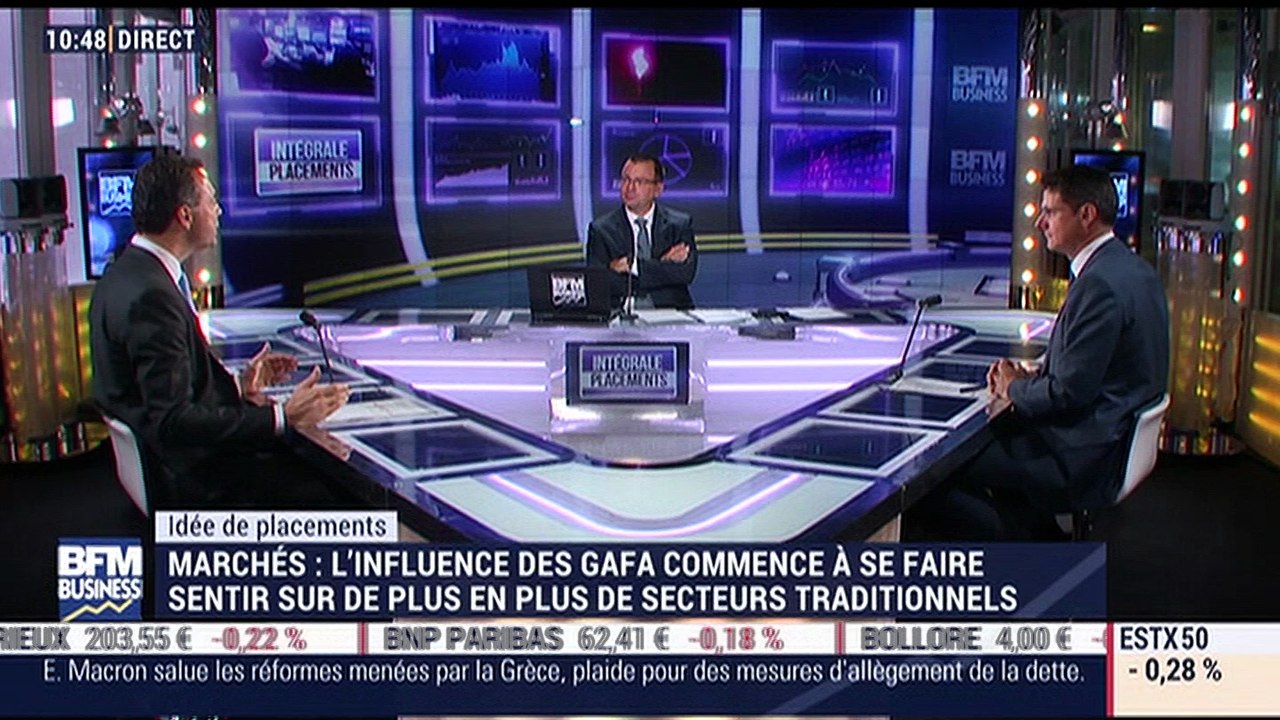 Idées de placements: L'impact des Gafa sur les secteurs traditionnels - 08/09