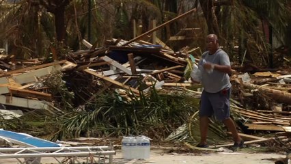 Les habitants de Saint-Martin découvrent les ravages d'Irma