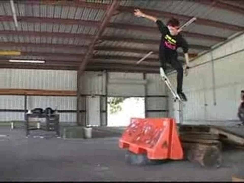 Trick For Treat Halloween skate video by Destin Dern