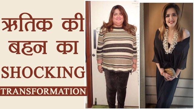 Hrithik Roshan REACTS on Sunaina Roshan FAT to FIT TRANSFORMATION | FilmiBeat