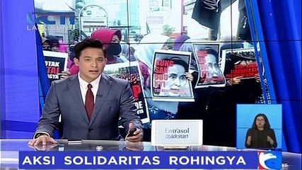 Aksi Solidaritas Rohingya di Masjid An-Nur Magelang
