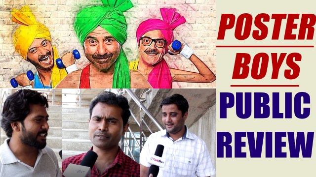 Poster Boys Public Review | Sunny Deol | Bobby Deol | Shreyas Talpade | FilmiBeat
