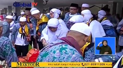 Tangis Haru Keluarga Sambut Kedatangan Jamaah Haji