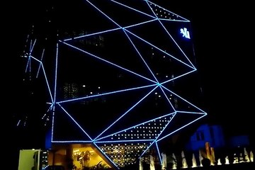 Shree Çimento Binası - Jaipur-Shree Cement Building, Jaipur (Awesome light effects)