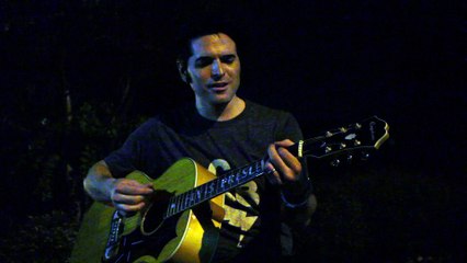 Dean Z sings 'Without Love' Candlelight Vigil Elvis Week 2017