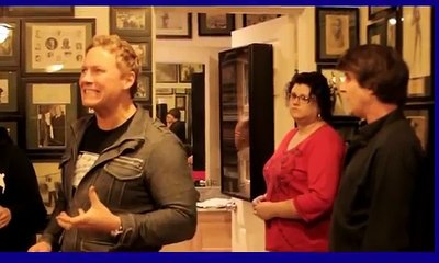 Chris Fleming at the Oman House