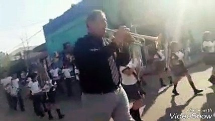 BANDA DEL COLEGIO SAN JAVIER EN EL ENCUENTRO DE BANDAS TACUAREMBÓ 2017