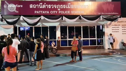 CCTV captures transgender thief stealing gold necklace from tourist