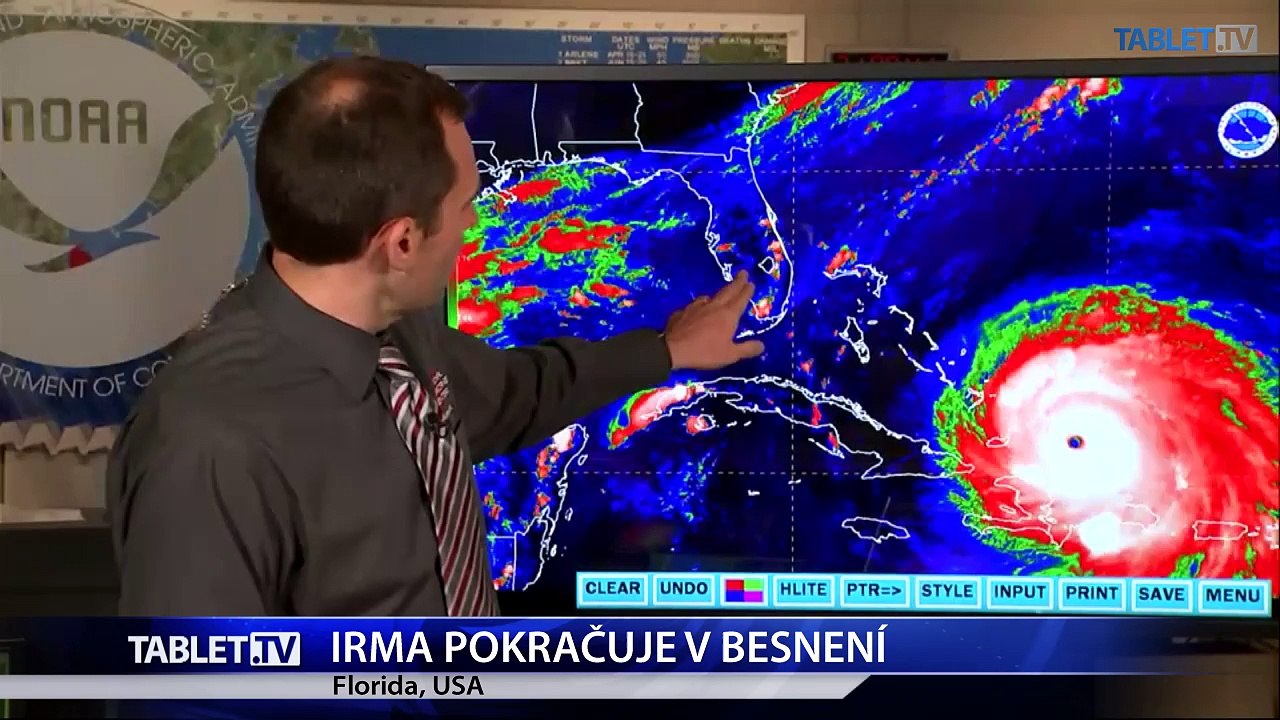 Z južnej Floridy museli pre hurikán Irma evakuovať pol milióna ľudí