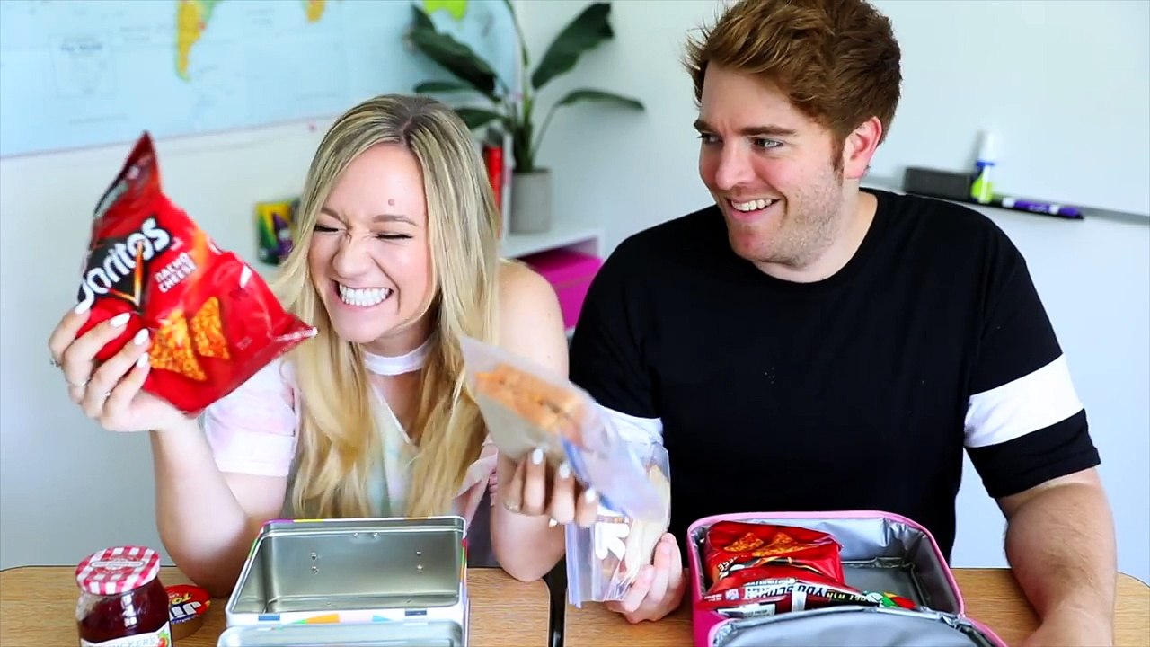 Weird Food Combinations for Back to School w/ Shane Dawson!!