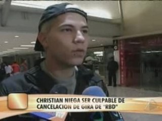 RBD en el aeropuerto rumbo a Panama (ETV)