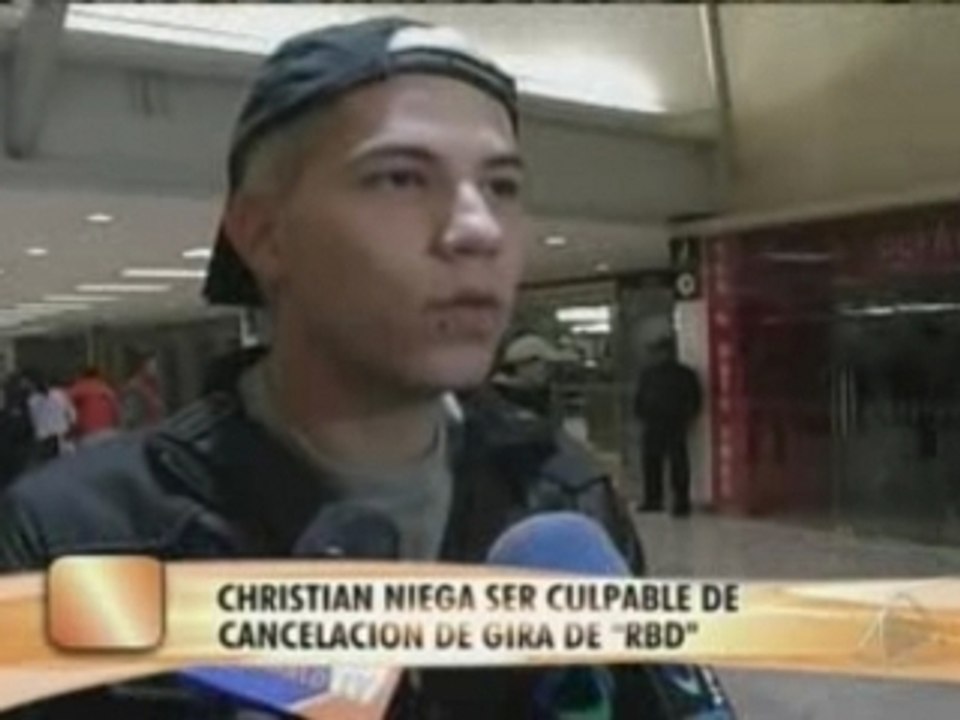 RBD en el aeropuerto rumbo a Panama (ETV)