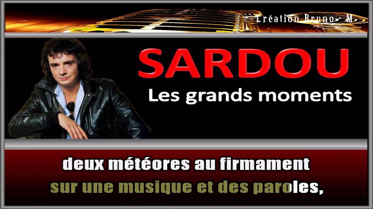 Michel Sardou - Mélodie pour Élodie KARAOKE / INSTRUMENTAL