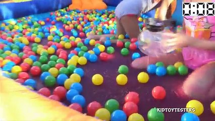 Finding Dory Slime Challenge | Gelli Baff Blue Slime Pool