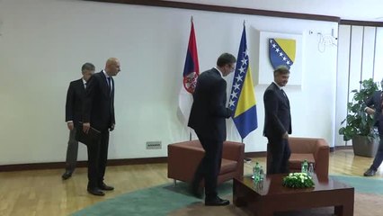 Sırbistan Cumhurbaşkanı Vucic Bosna Hersek'te (1)