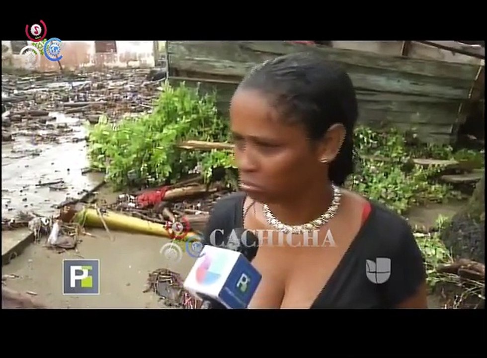 Tony Dandrades Desde Nagua República Dominicana, Reportaje Cómo El Huracán Irma Azotó a La República
