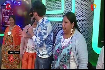 Así fue el infartante duelo entre las 'mamachas' y  las 'gladiadoras' de La Noche es Mía