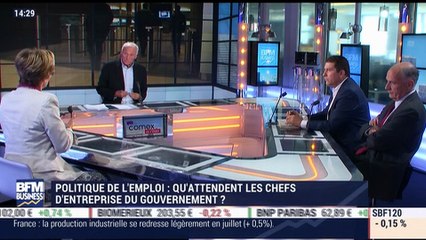 Politique d'emploi: Qu'attendent les chefs d'entreprise du gouvernement ? - 08/09