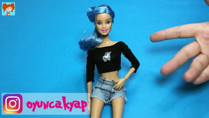 Barbie Fırça Ve Tarak Yapımı Kendin Yap Kolay Barbie Bebek Eşyaları Oyuncak Yap