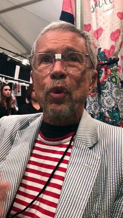 Interview Jean-Paul Goude pour le défilé Desigual printemps-été 2018