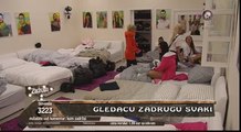 Zadruga - Žarko neće pored Lepog Miće da spava - 07.09.2017.