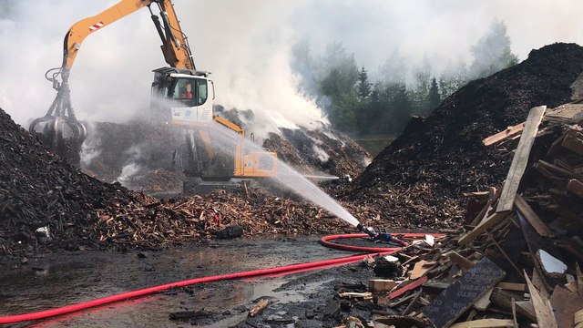 Savoie - Feu à la déchetterie de Petit cœur : des fumées jusqu’à Albertville