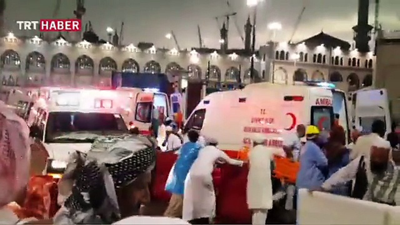 111 shaheed in crane collapse at Mecca mosque Memories of the Kaaba in Mecca Cran