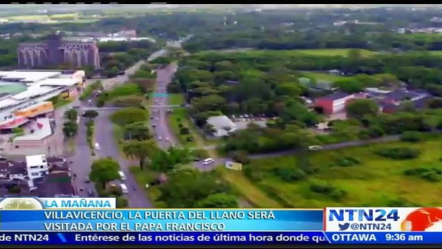 Villavicencio, una de las zonas más azotadas por el conflicto armado en Colombia, recibió por primera vez a un pontífice