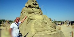 Arakan zulmüne kumdan Buda heykeline tükürerek tepki gösterdi