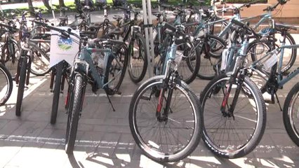 Sakarya'da Basın Mensuplarına Bisiklet Hediye Edildi