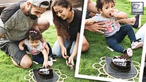 SO CUTE! Misha Eats Up Mom's Mira Rajput's Birthday Cake