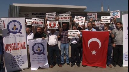 Üsküdar'da Arakan Protestosu