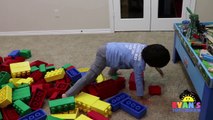 GIANT LEGO BUILDING CHALLENGE FOR KIDS! Lego Batman Superhero IRL ! Family Fun Playtime wi