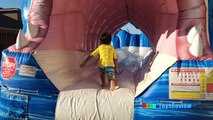 GIANT INFLATABLE SHARK WATER SLIDE FOR KIDS Toys Family Fun Giant Slip N Slide Party Ryan